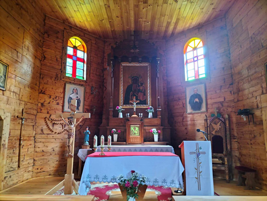 Cerkiew w Hoszowczyku, wnętrze
