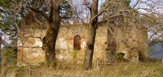 Cerkiew w Krywem, widok od strony południowej