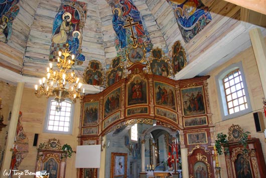 Cerkiew w Michniowcu - ikonostas