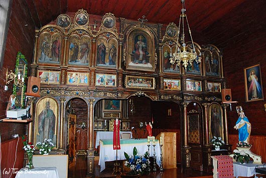 Cerkiew w Rabem - ikonostas