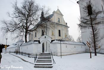 Uherce, barokowy kościół parafialny