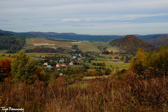 Terka, widok z drogi do Studennego