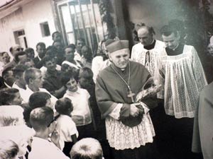 Karol Wojtyła w Jasieniu w 1968r