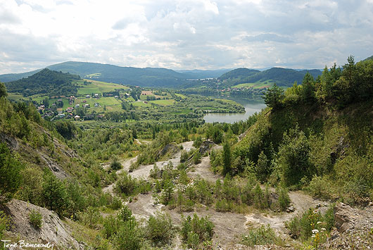 Widok na Bóbrkę