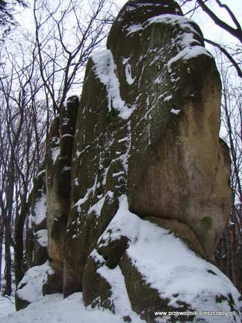 baszta zimą