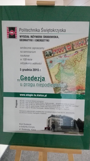 Seminarium naukowe Geodezja u progu niepodległości
