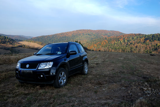 Samochodem w Bieszczady