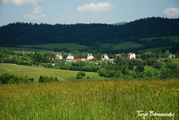 Lutowiska, widok od strony Otrytu